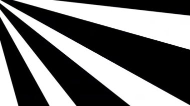 A loop animation radial line background with motion blur effect, black and white color