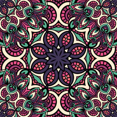 sorunsuz mandala desen.