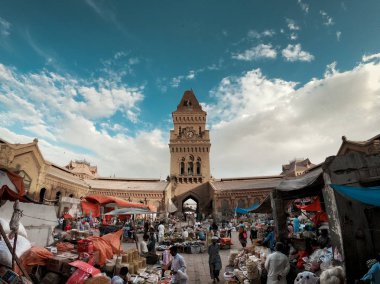 Güzel Mimari İmparatoriçe Pazarı Karaçi, Pakistan