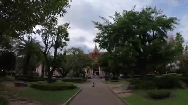 Hyperlapse Wat Chalong Temple Chalong Subdistrict Mueang Phuket District Ταϊλάνδη — Αρχείο Βίντεο