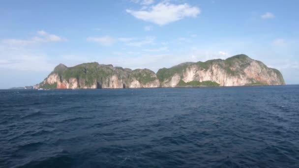 Beautiful Peaceful Islands Slow Motion Phi Phi Island Phi Phi — Αρχείο Βίντεο