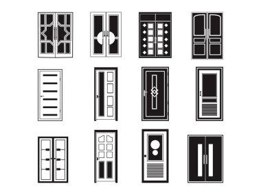 Kapı kapı ev ev Modern Klasik stil tasarlamak