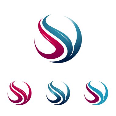 S harfi zarif serin iş Logo