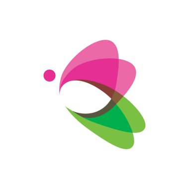 Güzel Logo - basit Modern tarzı kelebek
