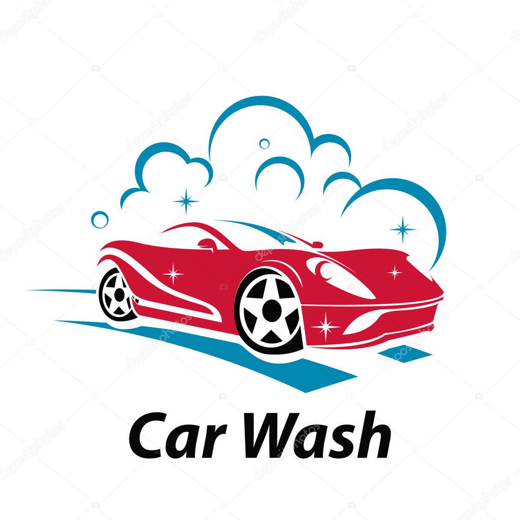 Sport Super Car Wash Snow Foam Cool Logo