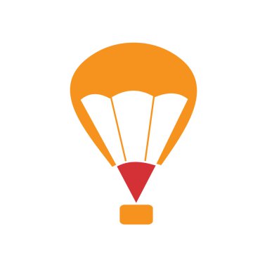 Balon çizim kalem sanat sinek yüksek Logo şablonu