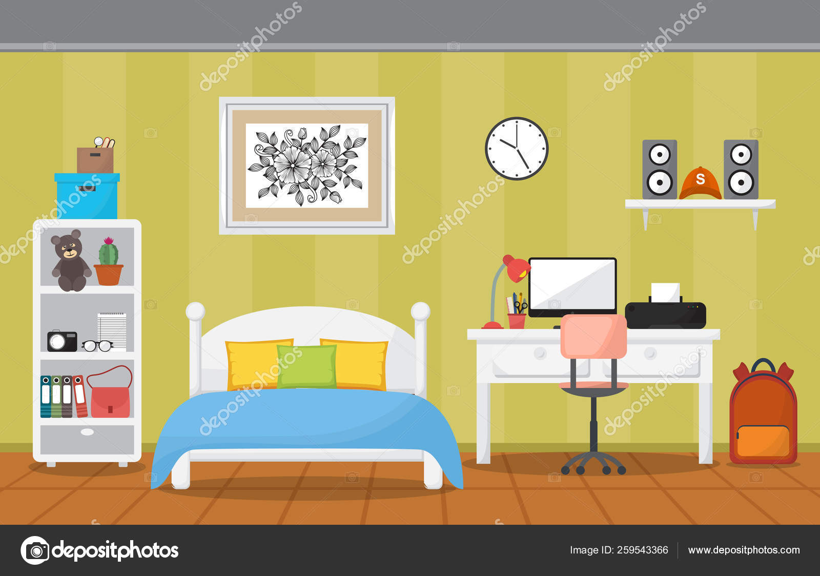 Teenage Study Table Designs Student Study Desk Table Bedroom