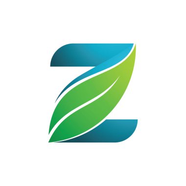 Z Harfi Yeşil Yaprak Ekolojisi Doğanın İlk Logosu