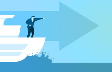 Gemideki İşadamı Başarı Hedefine Daha Hızlı İlerlemek İçin İleriye İşaret Ediyor