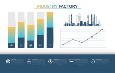 Bar Grafiği Diyagramı Finansal Analitik İstatistik Fabrikası Endüstriyel İş Bilgileri