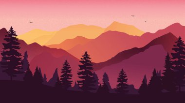 Vahşi Dağ 'da Nefes Kesen Gün Doğumu