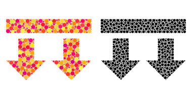 Noktalı mozaik simgeler getirmek