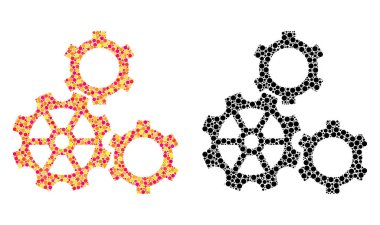 Nokta Gears mozaik simgeler