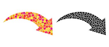 Nokta Yinele mozaik simgeler