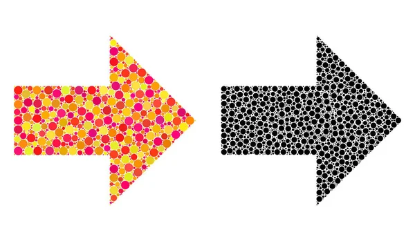 Oku Şu mozaik simgeleri nokta