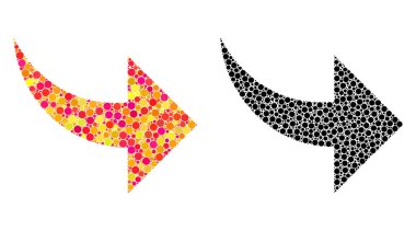 Noktalı Yinele mozaik simgeler