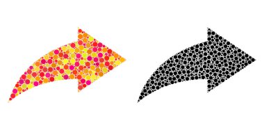 Noktalı Yinele mozaik simgeler