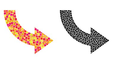 Piksel Döndür şu mozaik simgeler