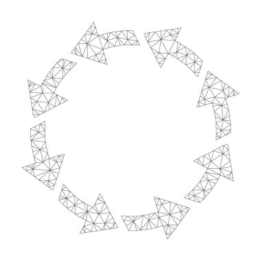 Kafes vektör Ccw simgesini döndür