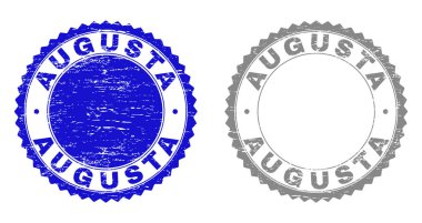 Dokulu Augusta filigranlar çizik