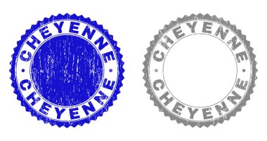 Grunge Cheyenne damga mühürler dokulu