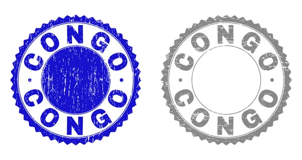 Гранж Конго текстурованою водяні знаки — стоковий вектор