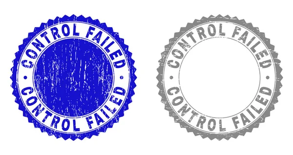 Grunge CONTROL FAILED Filigranes rayés — Image vectorielle