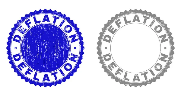 Grunge DÉFLATION Filigranes texturés — Image vectorielle