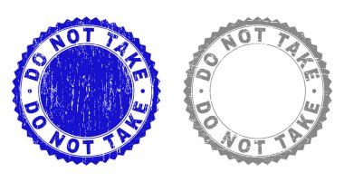 Grunge çizilmiş damga mühürler yapmayız