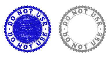 Grunge çizilmiş damga mühürler kullanmayın