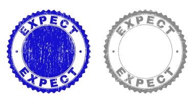 Grunge bekliyoruz dokulu Filigranlar