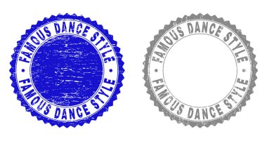 Grunge ünlü Dance Style pul çizik