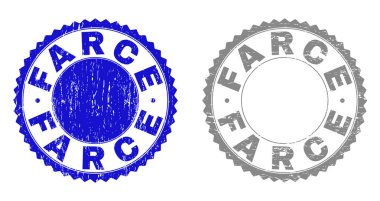 Grunge saçmalık damga mühürler çizik