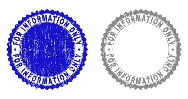 Grunge PARA INFORMAÇÕES SOMENTE texturizadas Marcas d 'água — Vetor de Stock