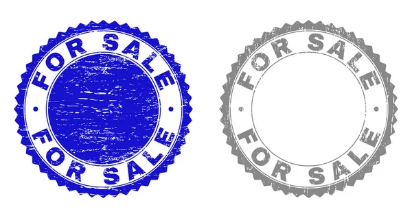 Grunge FOR SALE Textured Stamp Seals — Stock Vector