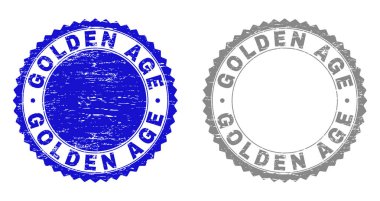 Grunge Altın Çağ filigranlar çizik