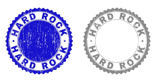 Grunge HARD ROCK Filigranes rayés — Image vectorielle