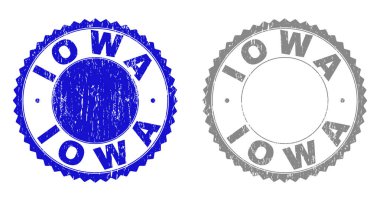 Grunge Iowa filigranlar dokulu