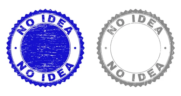 Grunge hiçbir fikir dokulu damga mühürler