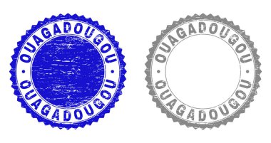 Grunge Ouagadougou pullar dokulu