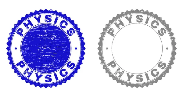 Grunge fizika szerkezetű bélyeg — Stock Vector