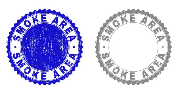 Grunge SMOKE ÁREA Texturizado Marcas d 'água — Vetor de Stock