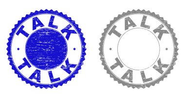 Grunge konuşmak dokulu Filigranlar