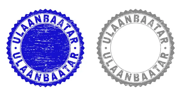 Grunge ULAANBAATAR marcas de agua rayadas — Archivo Imágenes Vectoriales