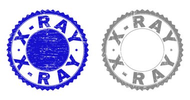 Grunge X-Ray pullar dokulu