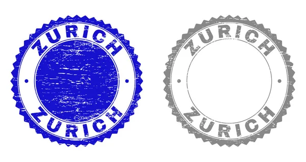 Grunge Zürih damga mühürler çizik
