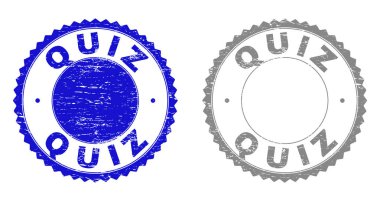 Grunge Quiz filigranlar dokulu