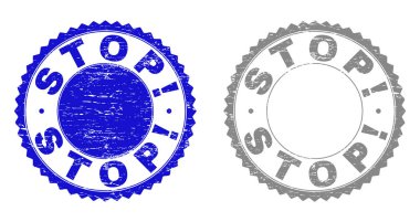 Grunge Stop ünlem pullar çizik