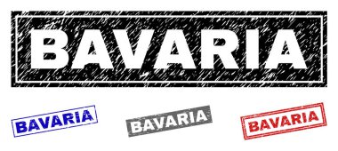 Grunge Bavyera dikdörtgen filigranlar dokulu