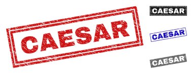 Grunge Sezar dikdörtgen filigranlar dokulu